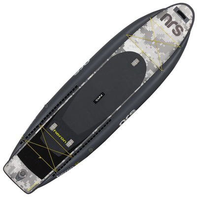 NRS HERON FISHING 11'0x39 Inflatable Stand Up Paddle Board SUP - Camo  Edition
