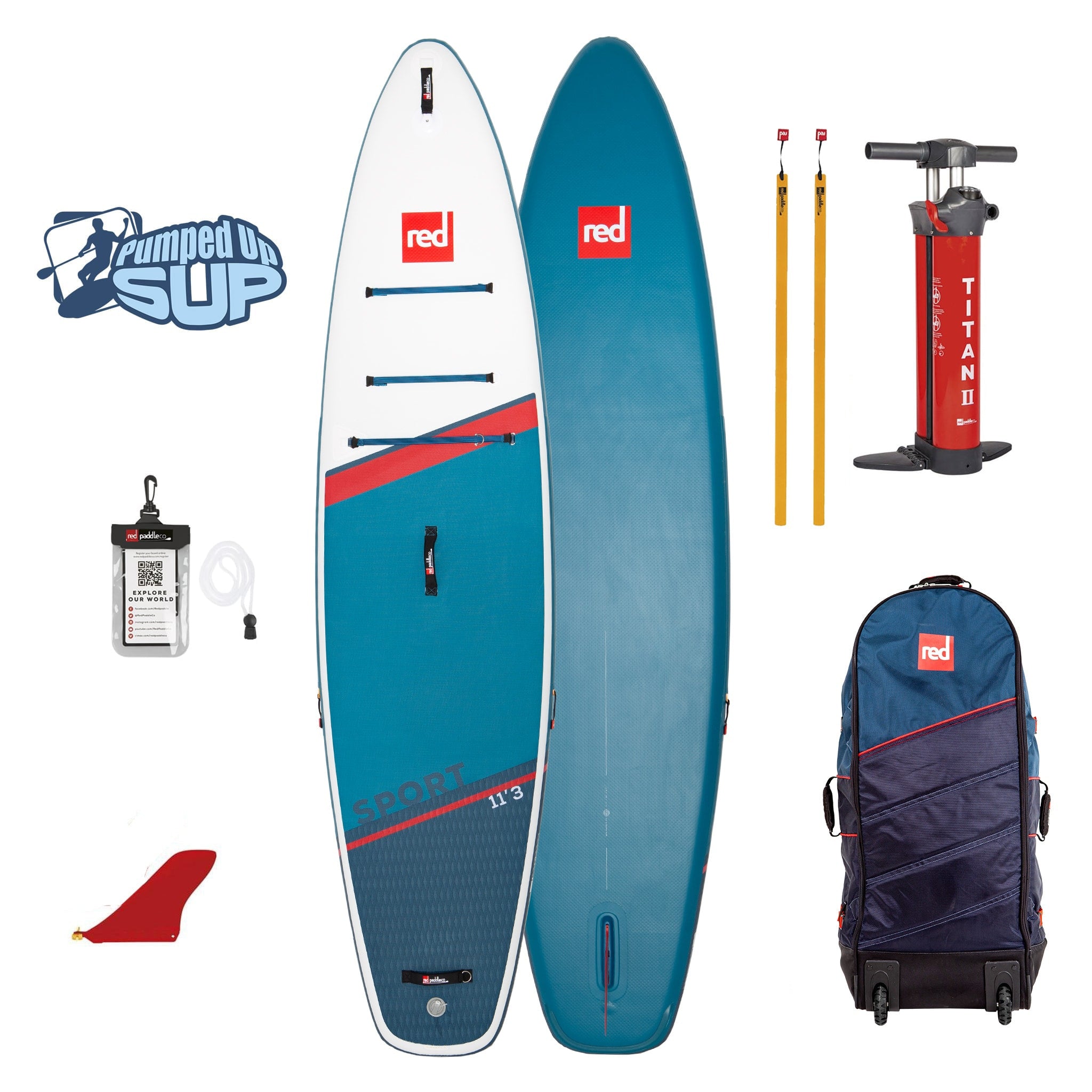 Red Paddle Co 11'3 Sport Purple Inflatable SUP 2023